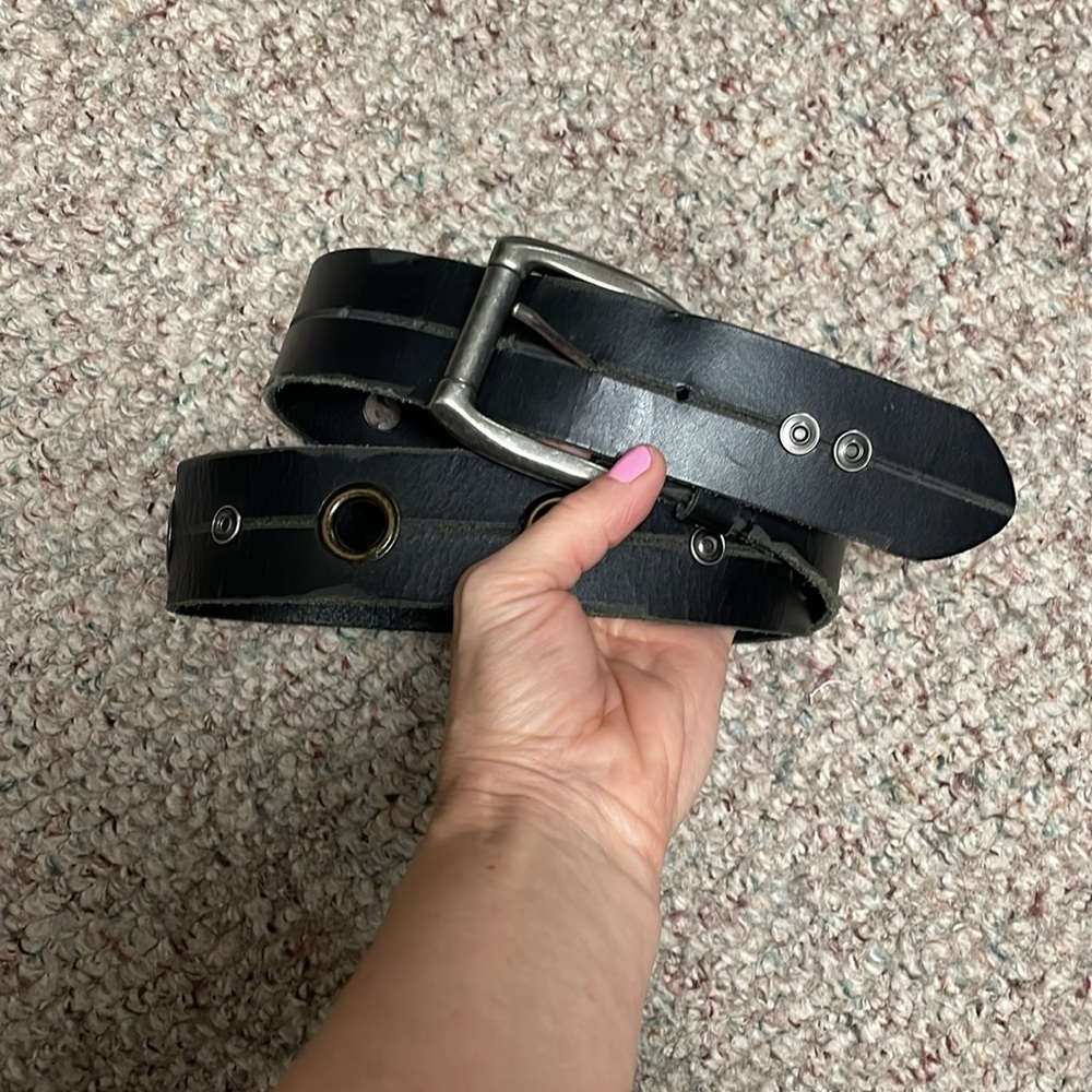 Patrol genuine leather belt